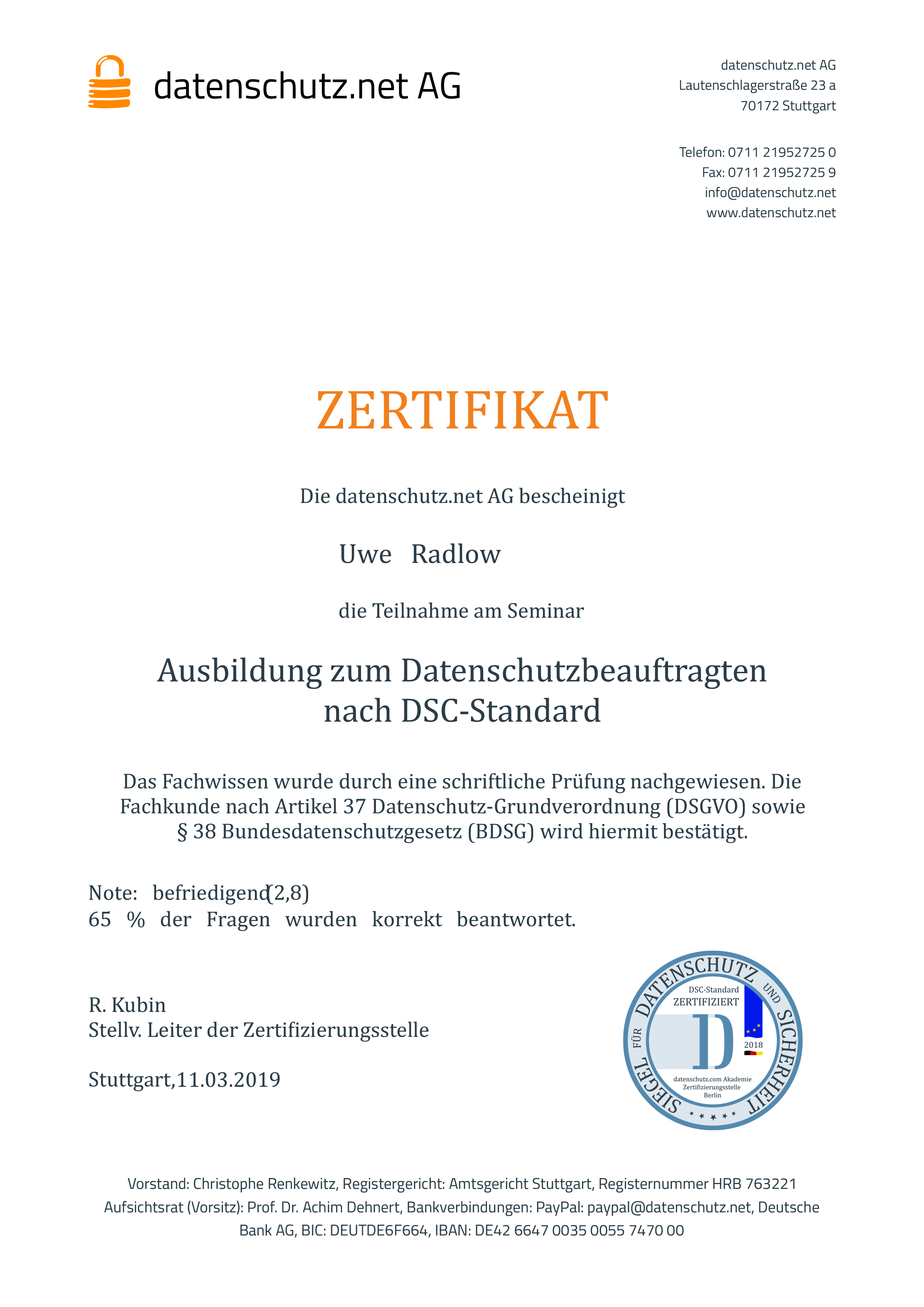 datenschutz_net_Zertifikat datenschutz_net_Zertifikat